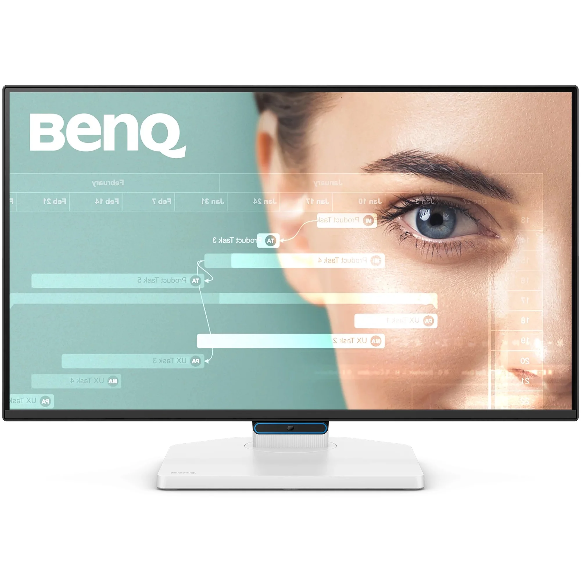 Купити Монітор 24" BenQ GW2490TC White (9H.LNMLA.TBE) - фото 4