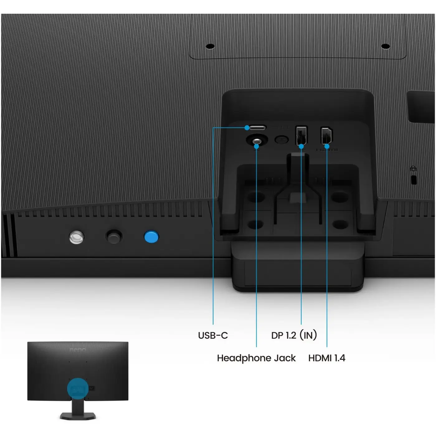 Купити Монітор 27" BenQ GW2790C (9H.LNPLB.QBE) - фото 7
