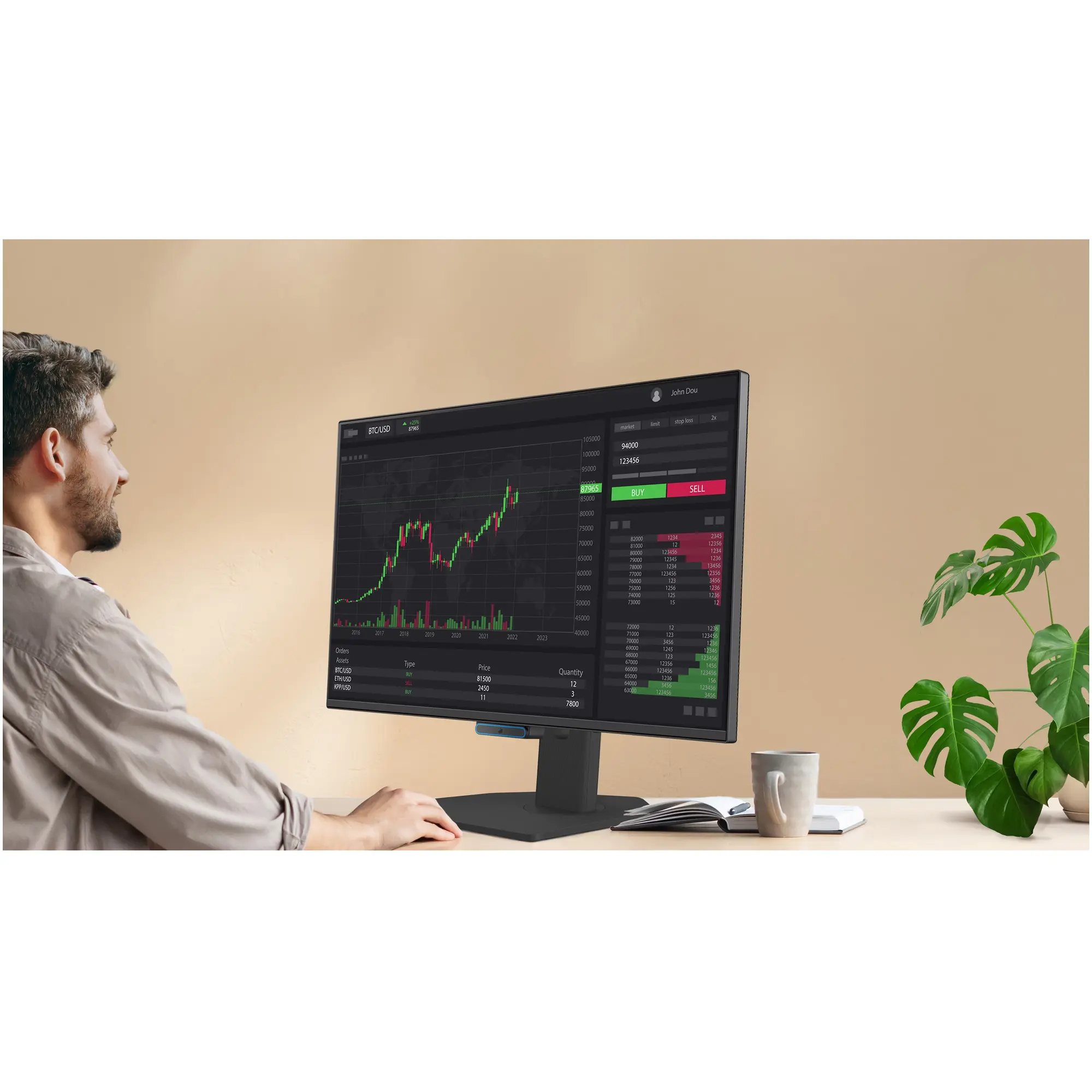 Купити Монітор 27" BenQ GW2790C (9H.LNPLB.QBE) - фото 9