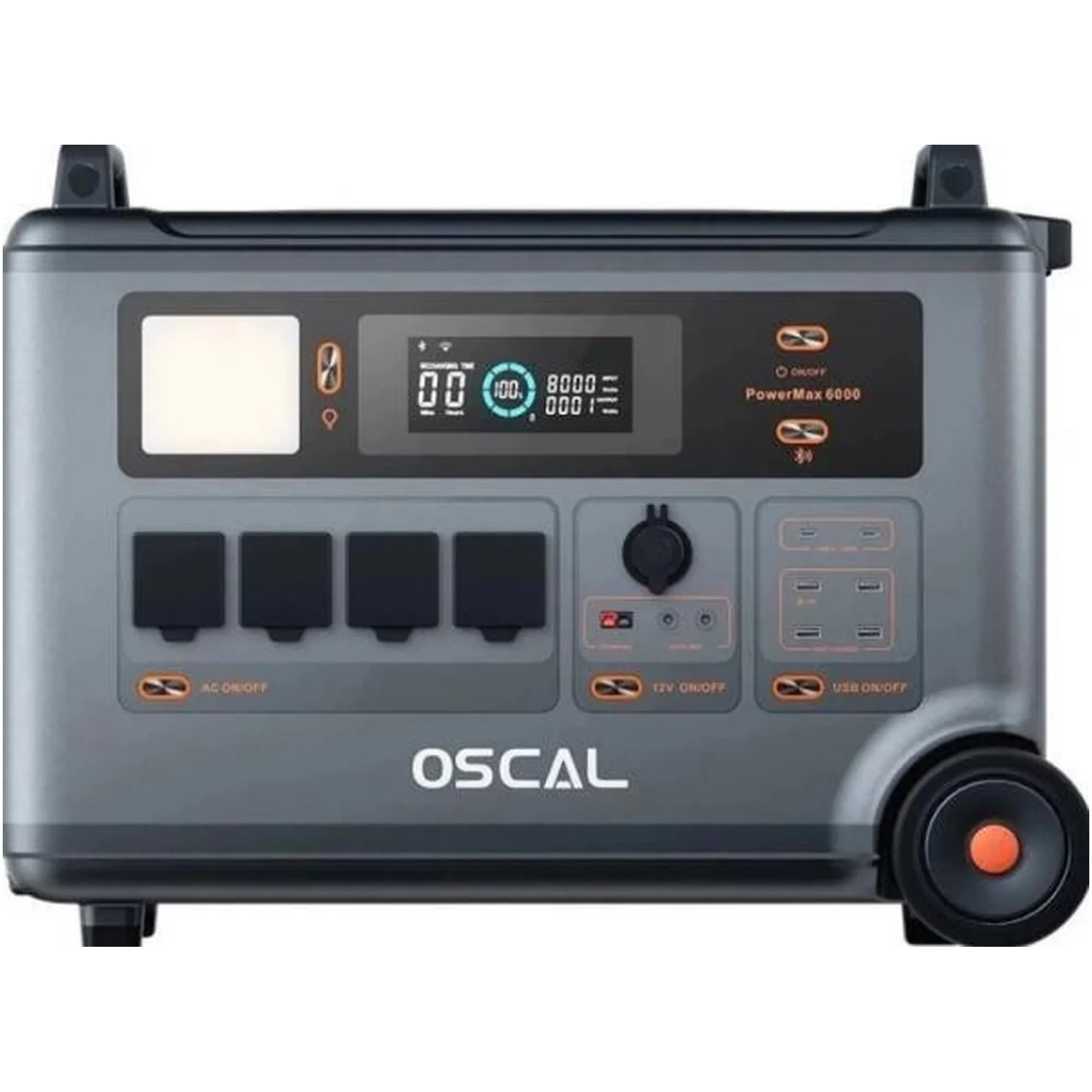 Купить Зарядная станция Oscal PowerMax 6000 6000W 3600Wh - фото 1