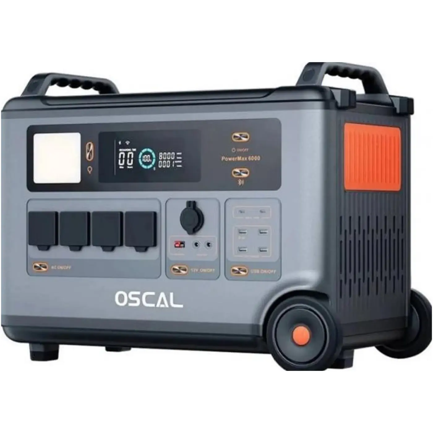 Купить Зарядная станция Oscal PowerMax 6000 6000W 3600Wh - фото 2