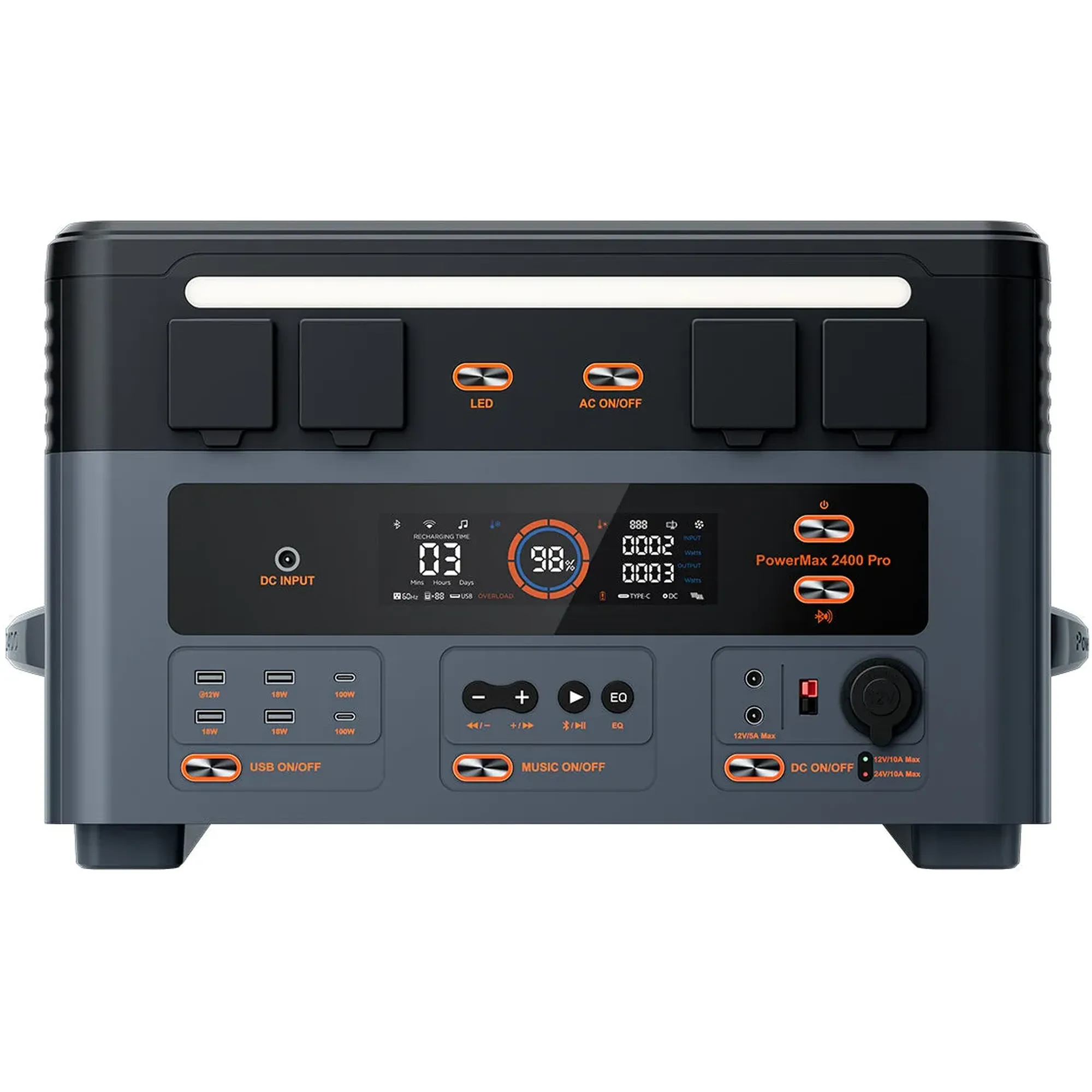 Купить Зарядная станция Oscal PowerMax 2400 PRO 2400W 2016Wh - фото 1