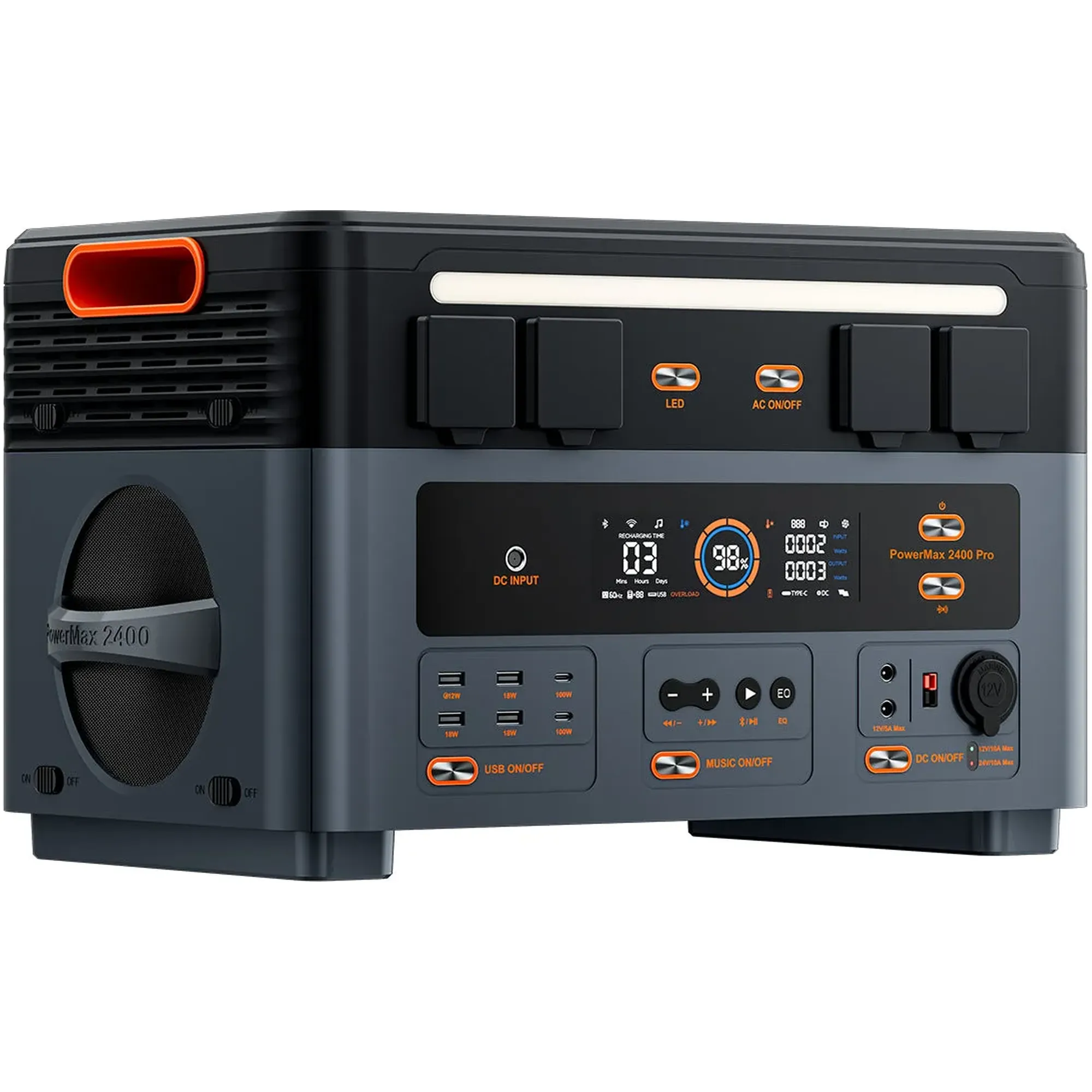 Купить Зарядная станция Oscal PowerMax 2400 PRO 2400W 2016Wh - фото 2