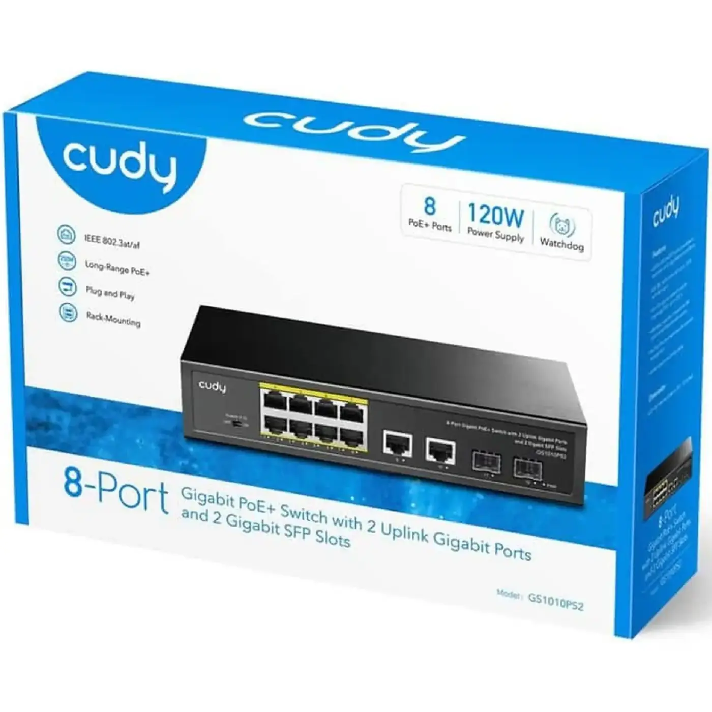 Купить Коммутатор Cudy GS1010PS2 - фото 4