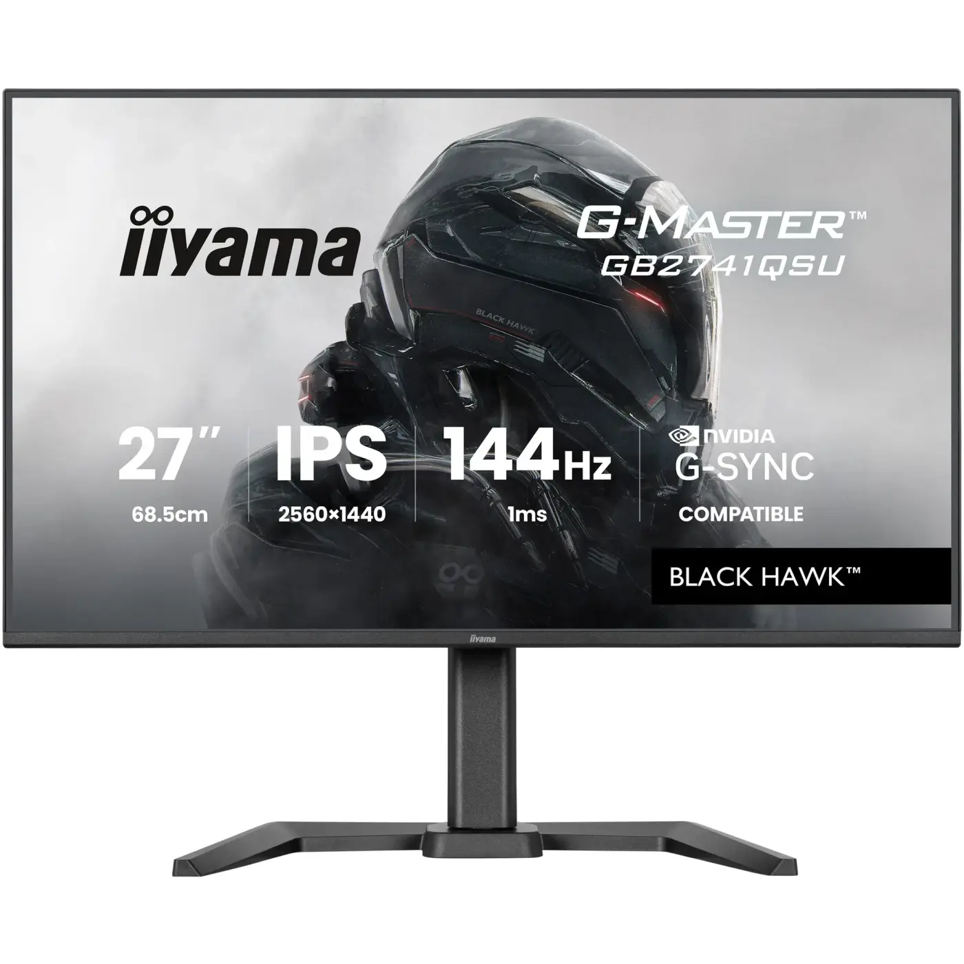 Купити Монітор 27" Iiyama G-Master GB2741QSU-B1 - фото 1