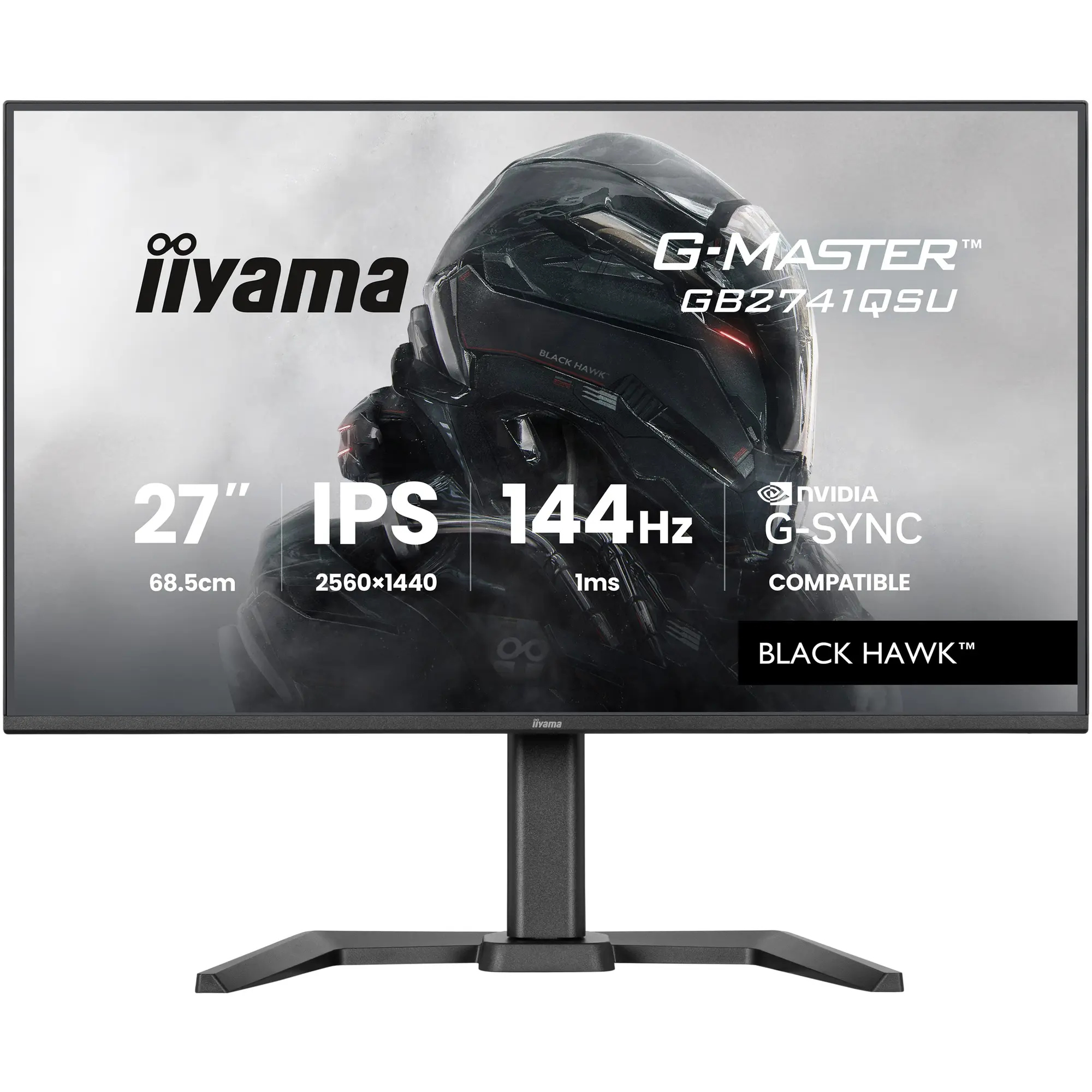 Купити Монітор 27" Iiyama G-Master GB2741QSU-B1 - фото 1