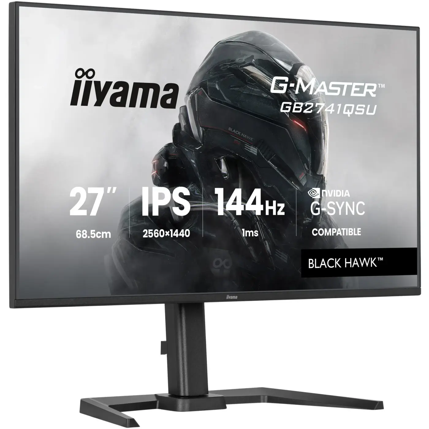 Купити Монітор 27" Iiyama G-Master GB2741QSU-B1 - фото 2