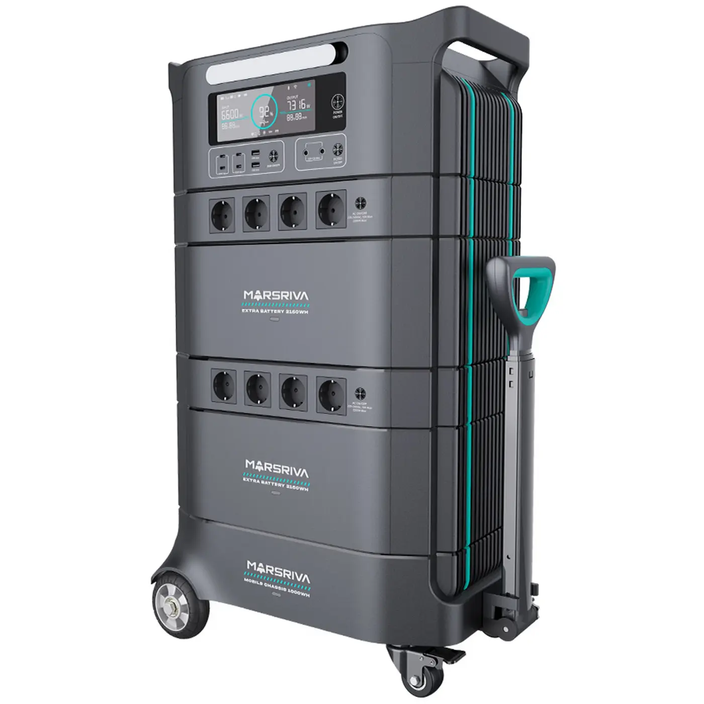 Купить Зарядная станция Marsriva HES60 6600W 6394Wh (HES60_MARSRIVA) - фото 1
