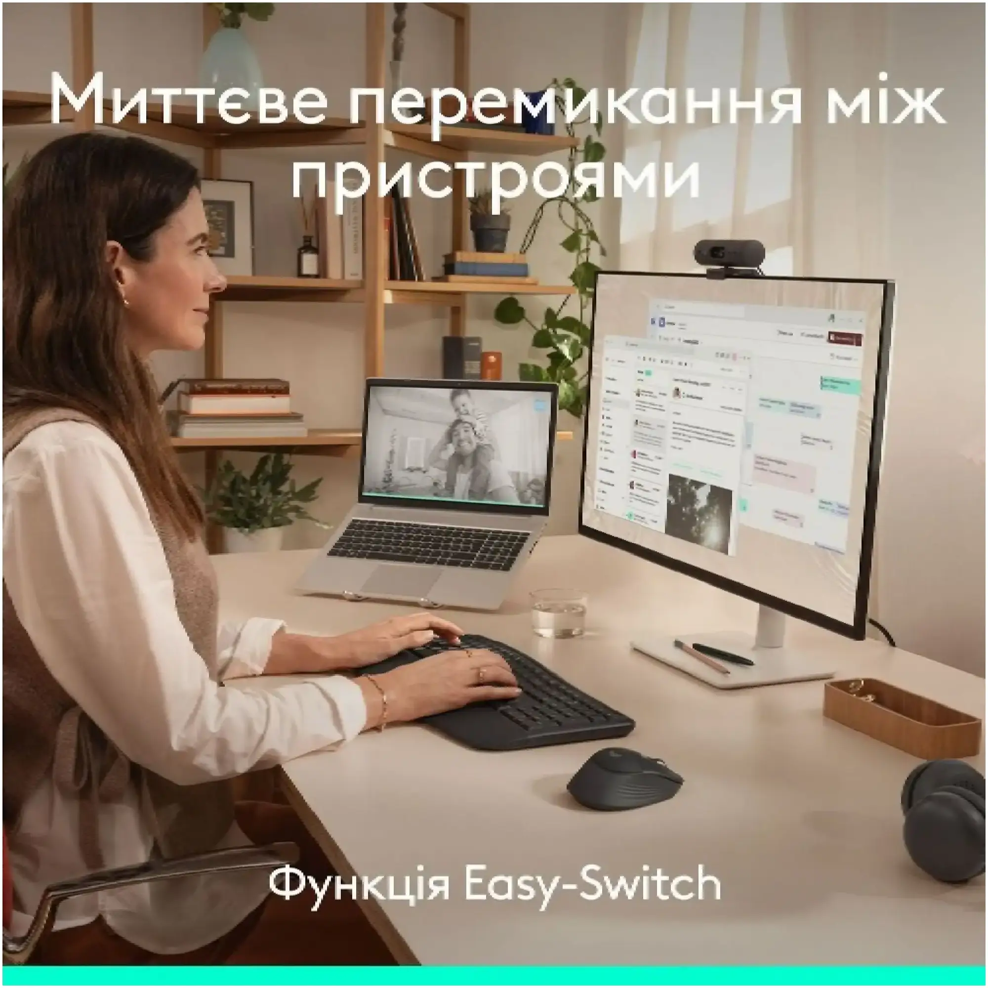Купить Мышь Logitech Signature Comfort Plus M850L Wireless/USB-C for Business Graphite (910-007704) - фото 8