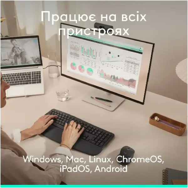 Купить Мышь Logitech Signature Comfort Plus M850L Wireless/USB-C for Business Graphite (910-007704) - фото 9