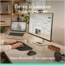 Купить Мышь Logitech Signature Comfort Plus M850L Wireless/USB-C for Business Graphite (910-007704) - фото 11