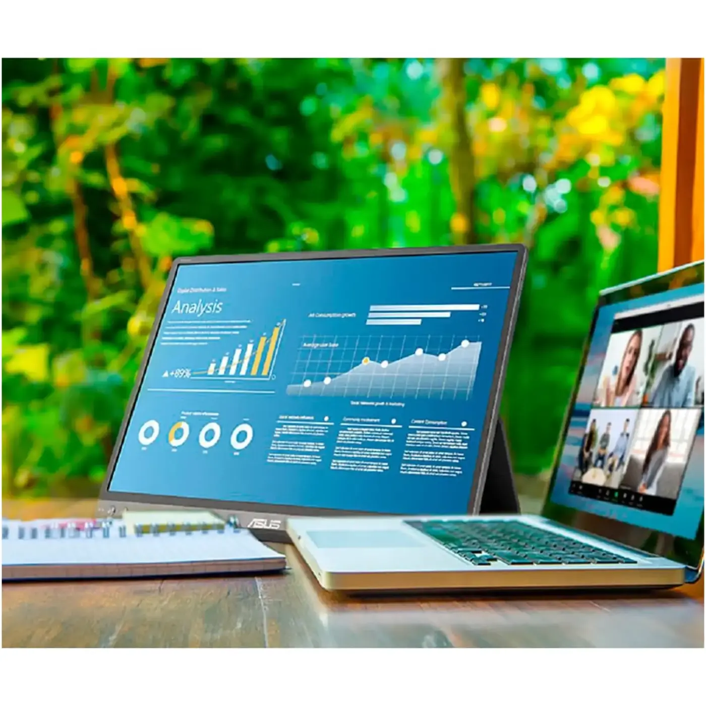 Купить Монитор 16" ASUS ZenScreen MB16FC Portable Monitor (90LM03HE-B01K71) - фото 7