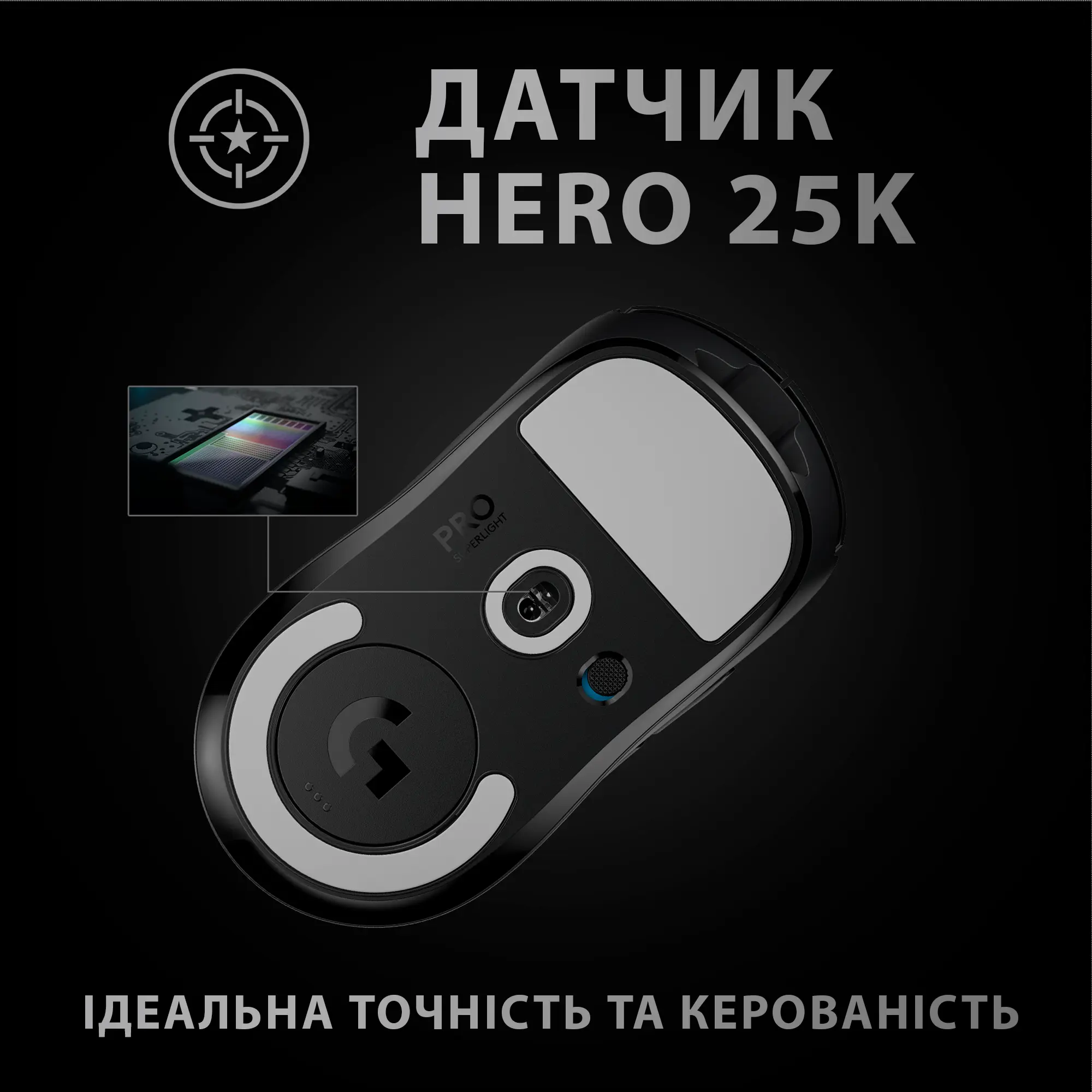 Купить Мышь Logitech G Pro X Superlight Wireless Black - фото 5