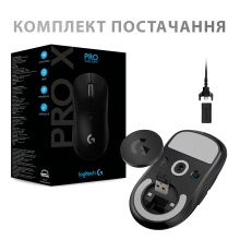 Купить Мышь Logitech G Pro X Superlight Wireless Black - фото 10
