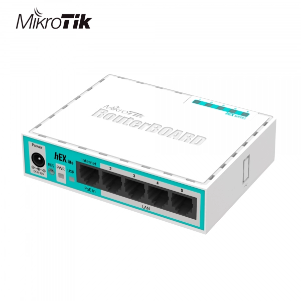 Купити Маршрутизатор MikroTik RouterBOARD RB750r2 hEX lite - фото 2
