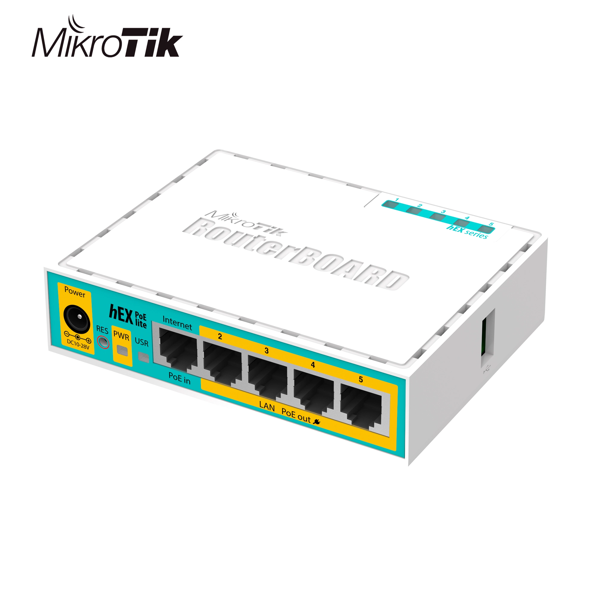 Купити Маршрутизатор MikroTik RouterBOARD RB750UPr2 hEX PoE lite - фото 2