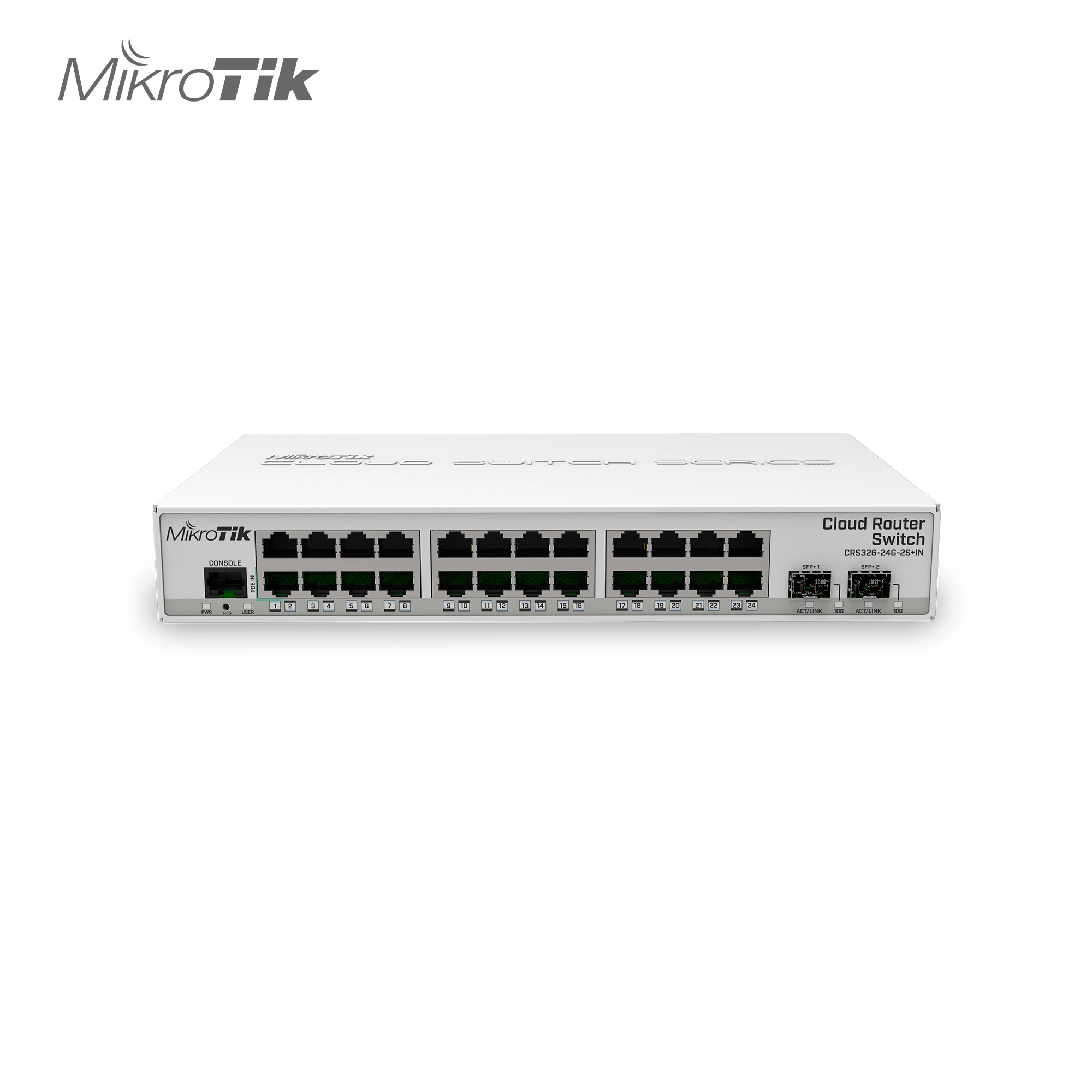 Купити Комутатор MikroTik CRS326-24G-2S+IN - фото 2