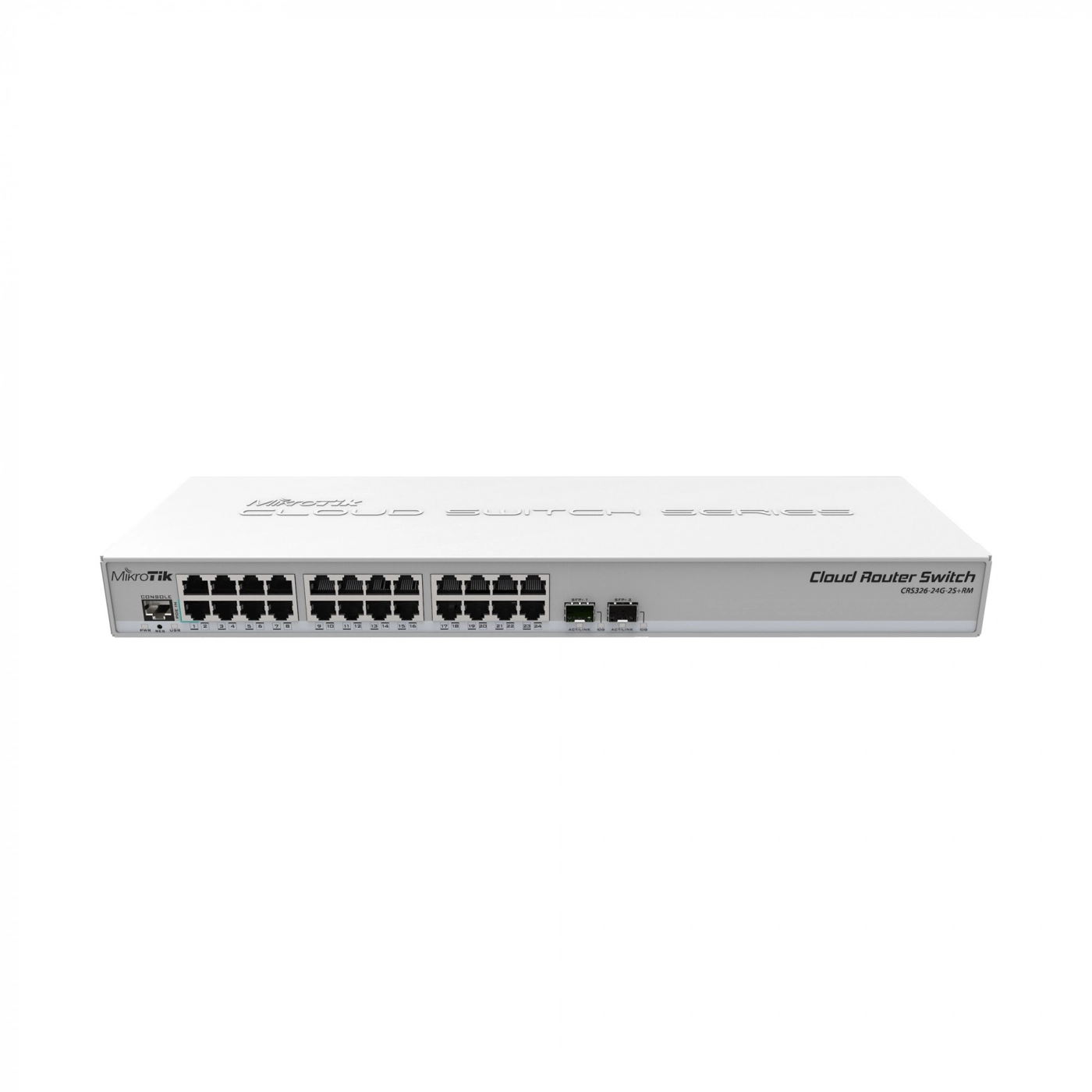 Купити Комутатор MikroTik CRS326-24G-2S+RM - фото 1