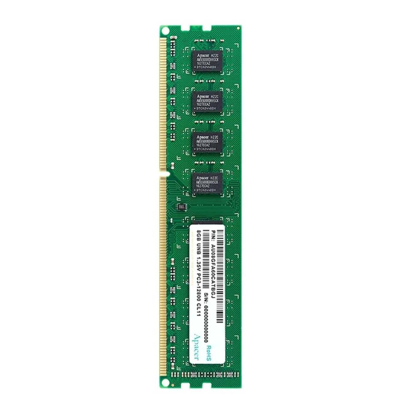 Купить Модуль памяти Apacer AU08GFA60CATBGJ 8GB - фото 2