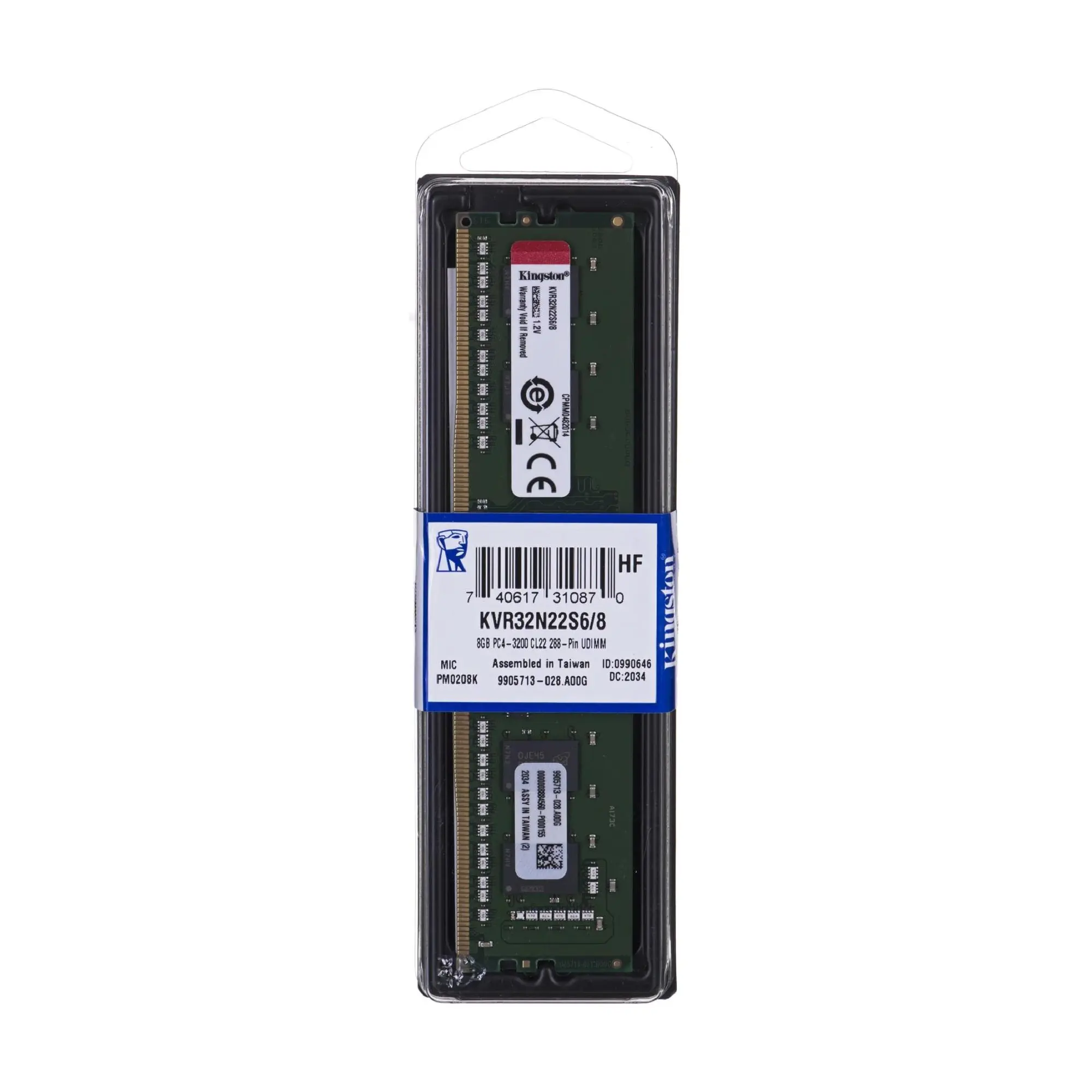 Купить Модуль памяти Kingston KVR ValueRAM KVR32N22S6/8 8GB - фото 2