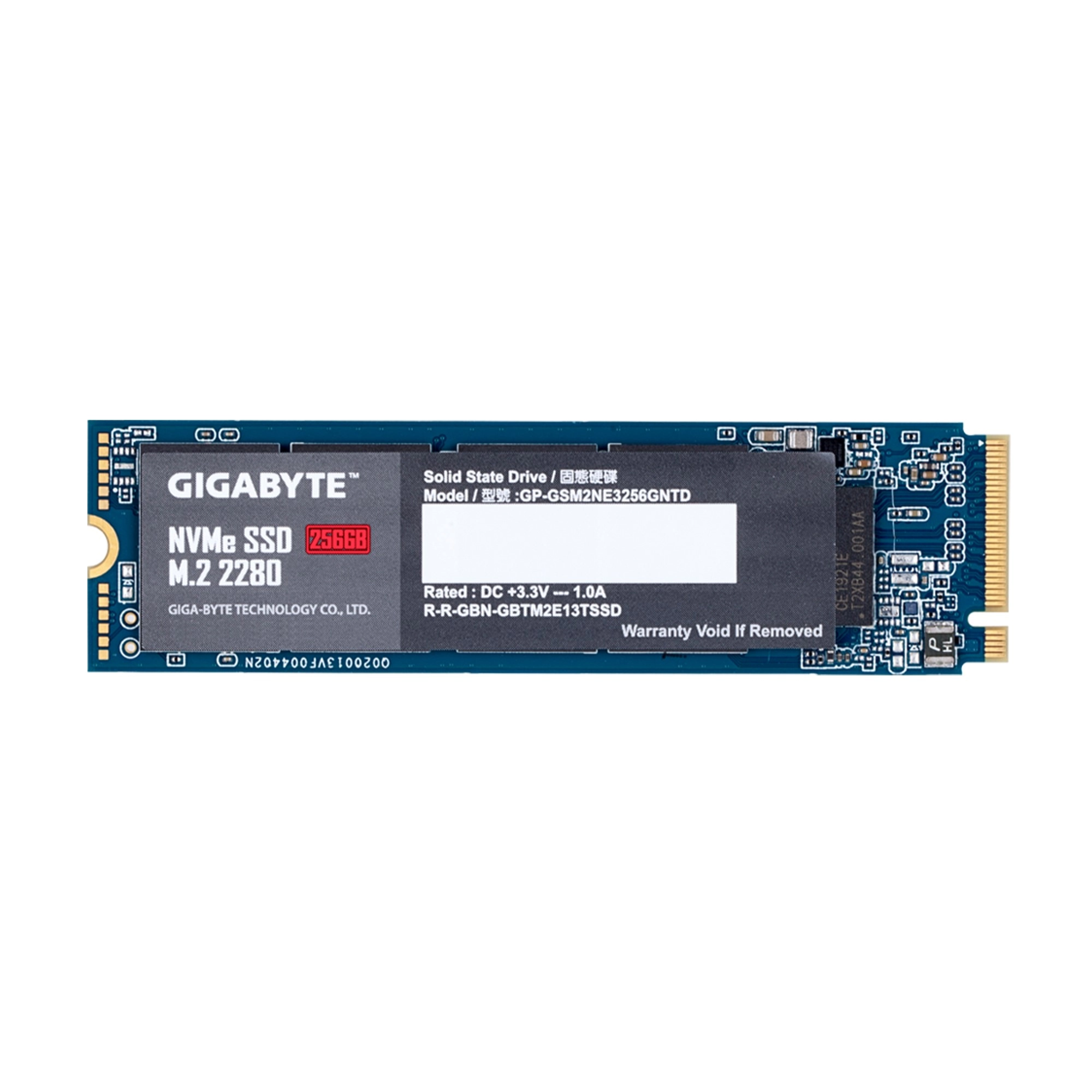 Купить SSD Gigabyte M.2 NVMe SSD GP-GSM2NE3256GNTD 256 ГБ - фото 1