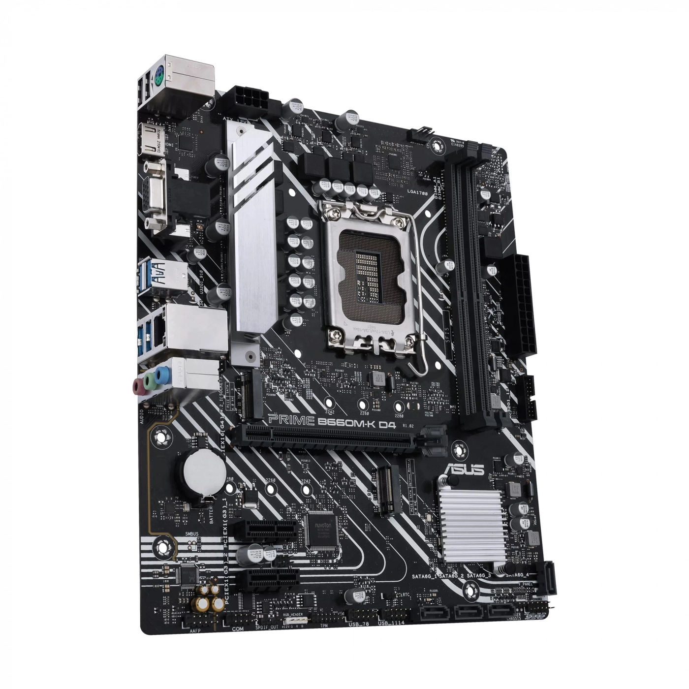 Купить Материнская плата ASUS PRIME B660M-K D4 - фото 1