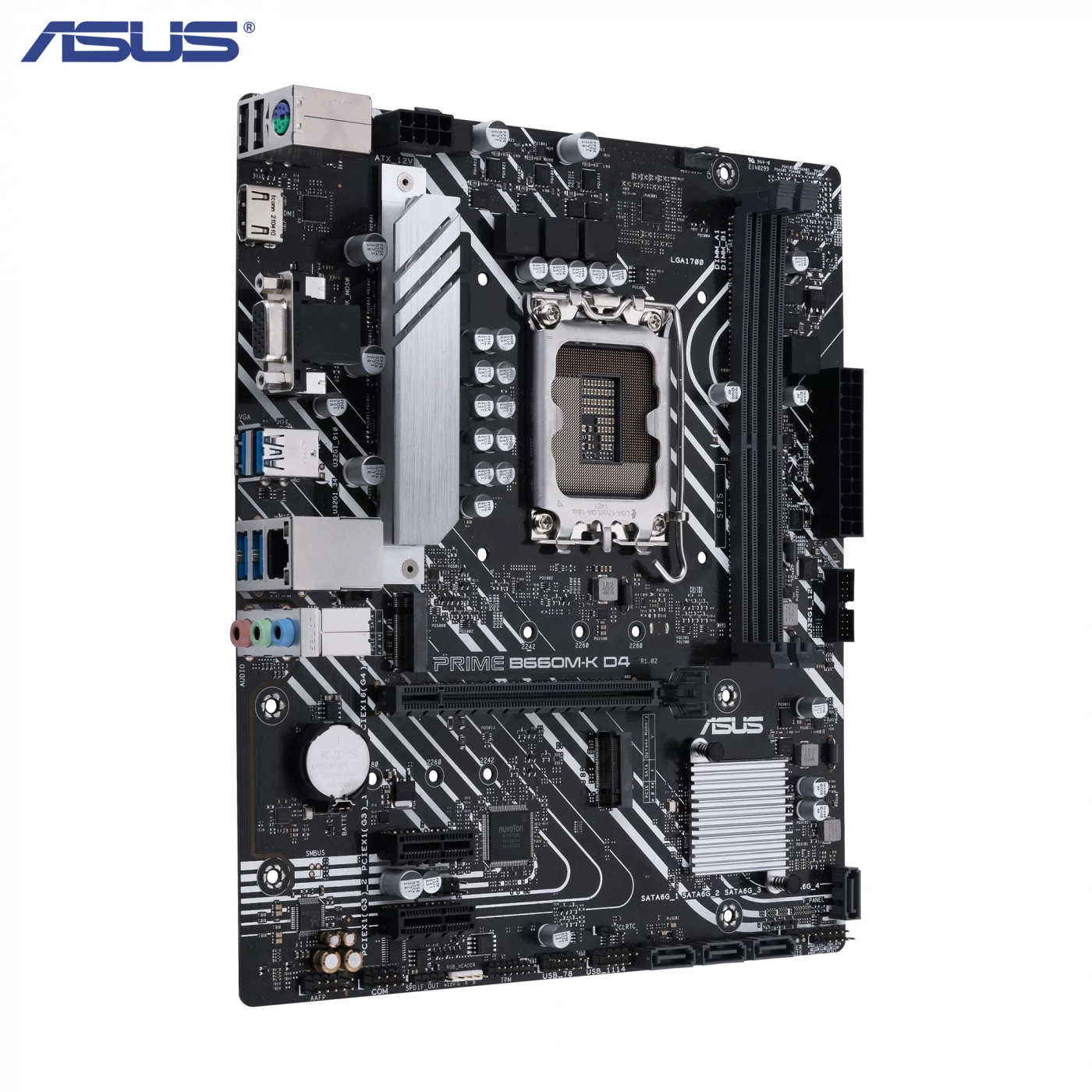 Купить Материнская плата ASUS PRIME B660M-K D4 - фото 3