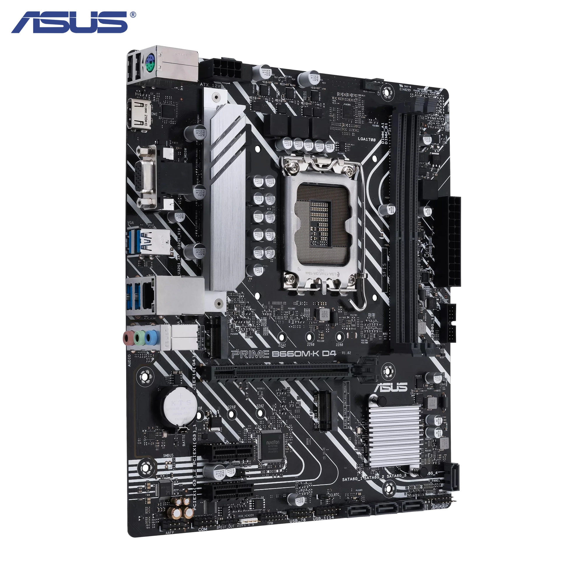 Купить Материнская плата ASUS PRIME B660M-K D4 - фото 3