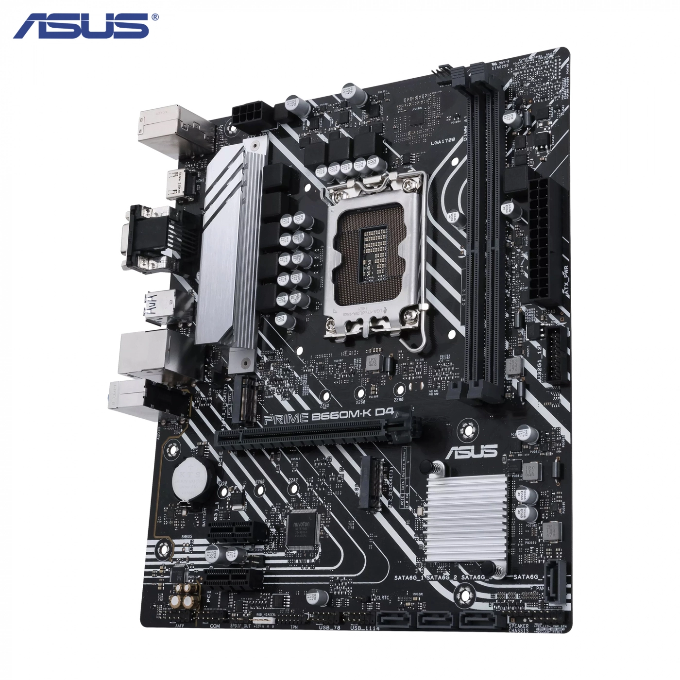 Купить Материнская плата ASUS PRIME B660M-K D4 - фото 4