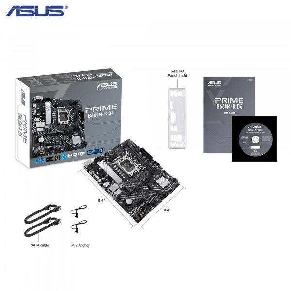 Купить Материнская плата ASUS PRIME B660M-K D4 - фото 7