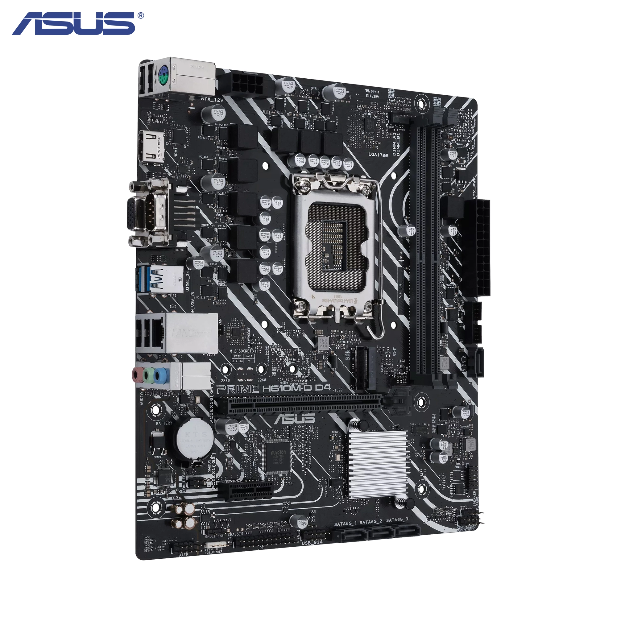 Купить Материнская плата ASUS PRIME H610M-D D4 - фото 3