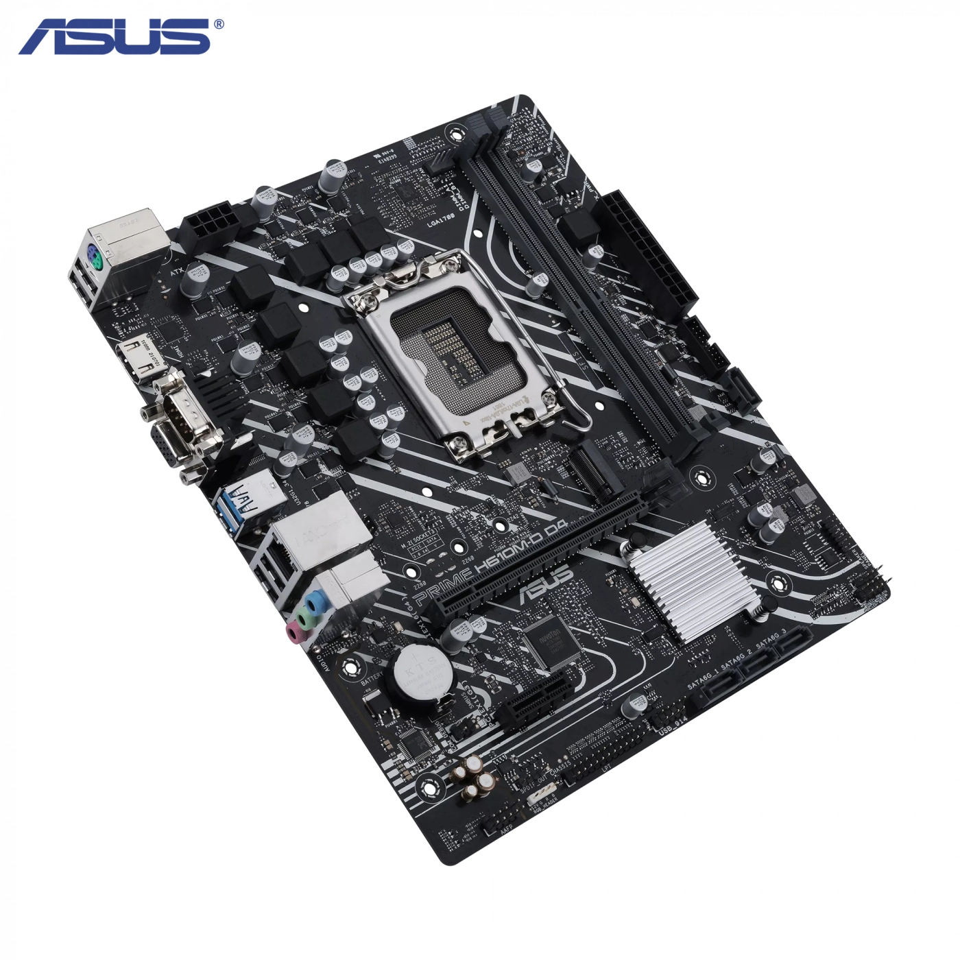 Купить Материнская плата ASUS PRIME H610M-D D4 - фото 4