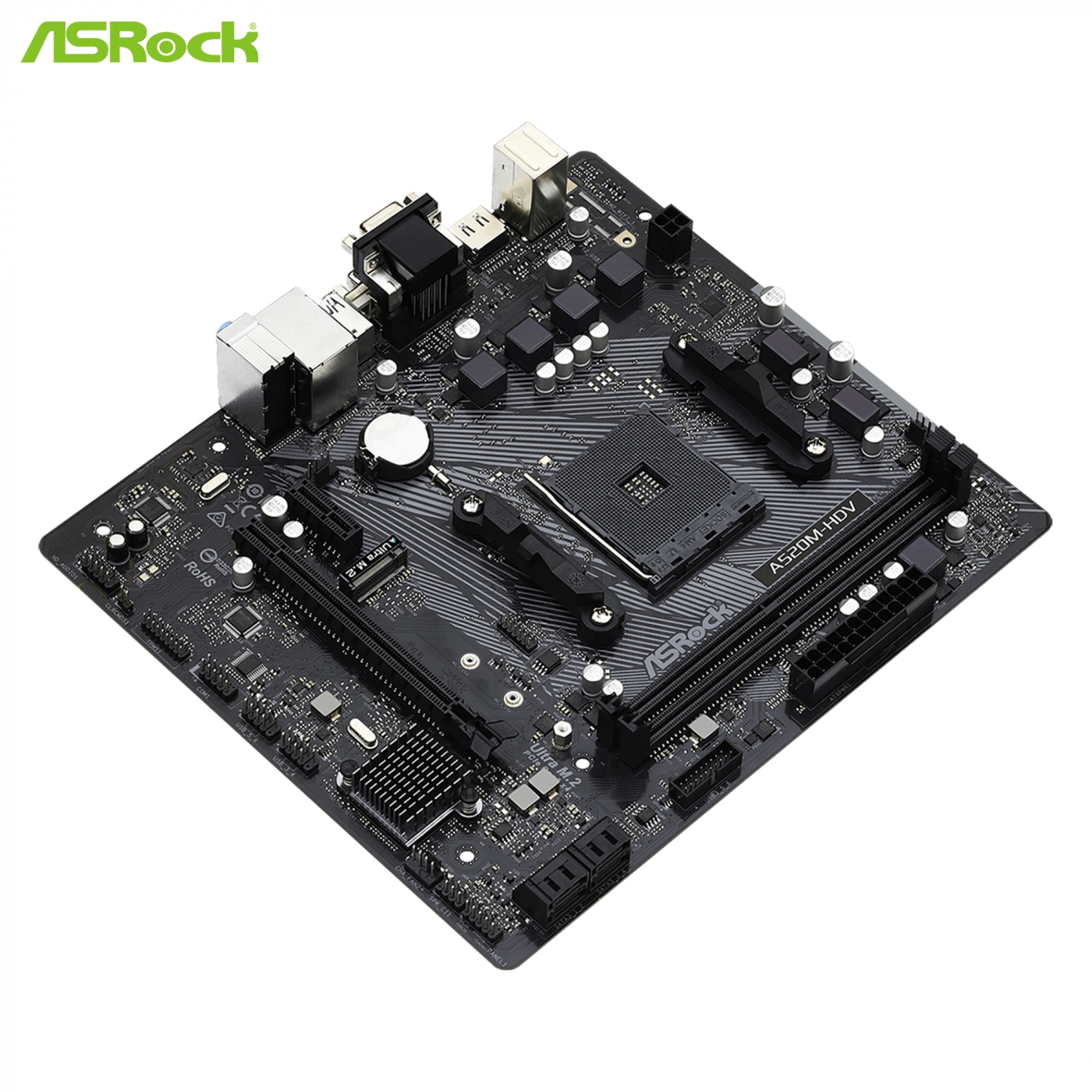 Купить Материнская плата ASRock A520M-HDV - фото 3