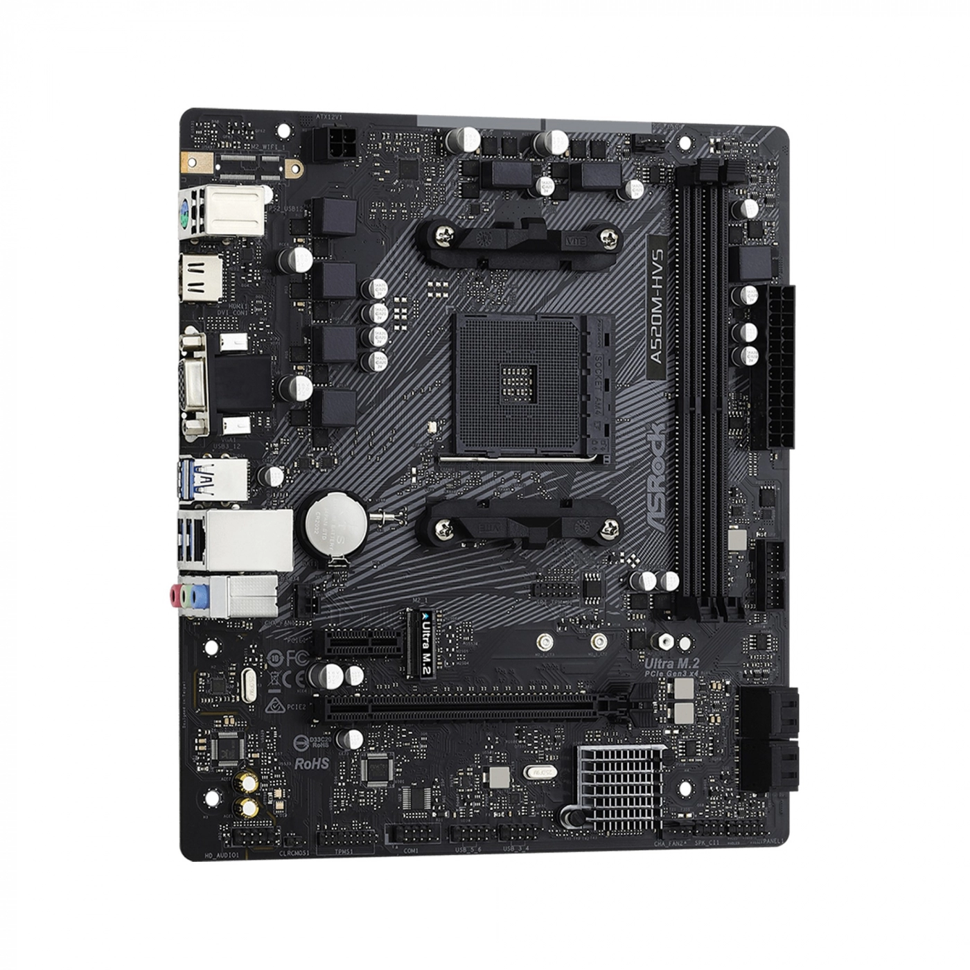 Купити Материнська плата ASRock A520M-HVS - фото 1