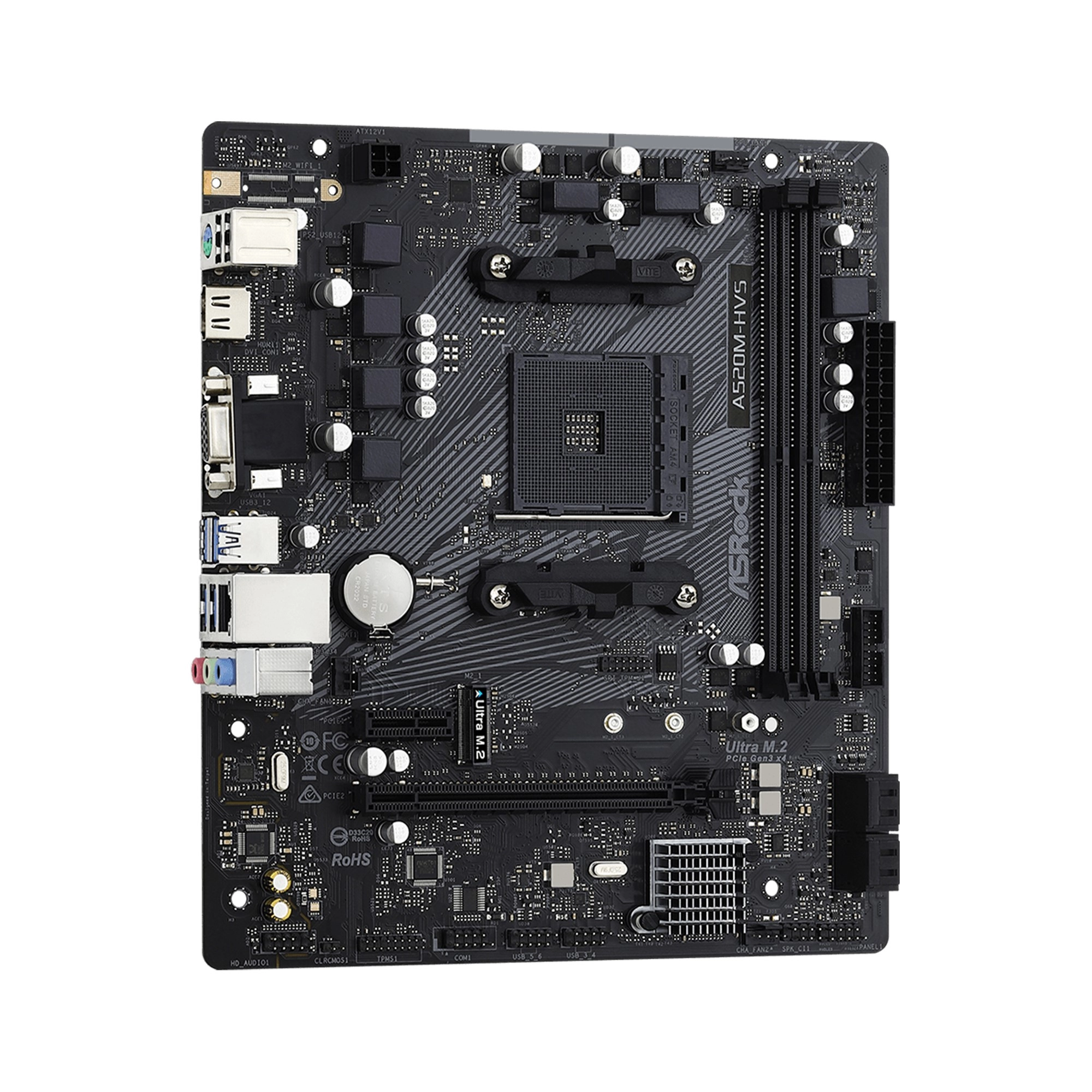 Купити Материнська плата ASRock A520M-HVS - фото 1