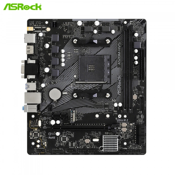 Купити Материнська плата ASRock A520M-HVS - фото 2