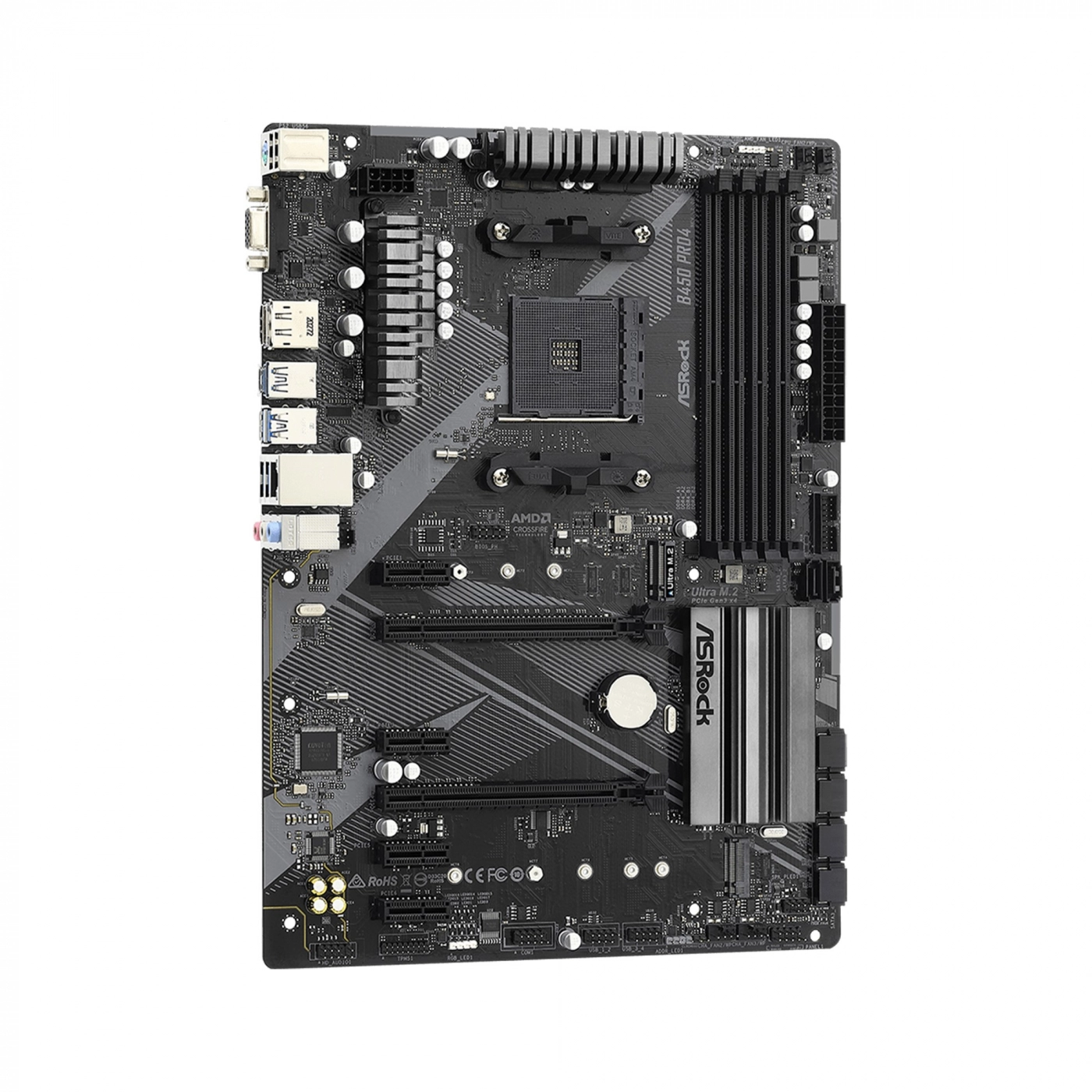 Купить Материнская плата ASRock B450 Pro4 R2.0 - фото 1