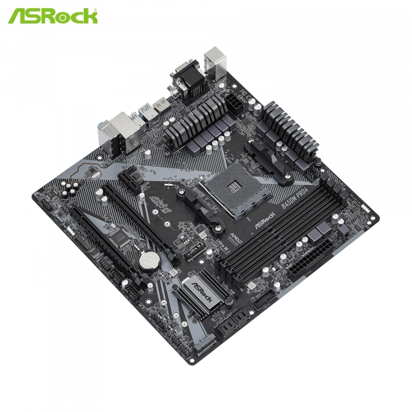 Купить Материнская плата ASRock B450M Pro4 R2.0 - фото 3