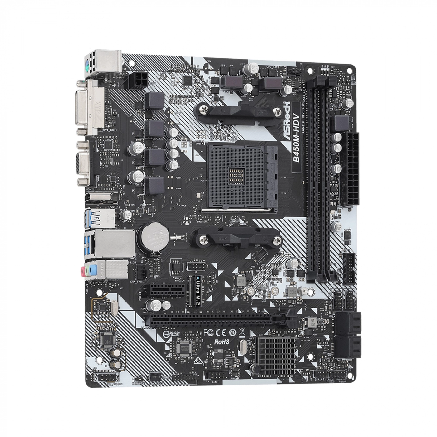 Купить Материнская плата ASRock B450M-HDV R4.0 - фото 1