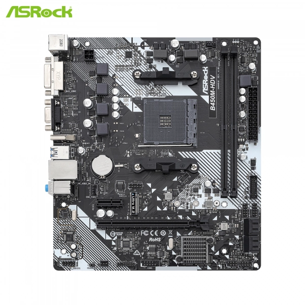 Купить Материнская плата ASRock B450M-HDV R4.0 - фото 2