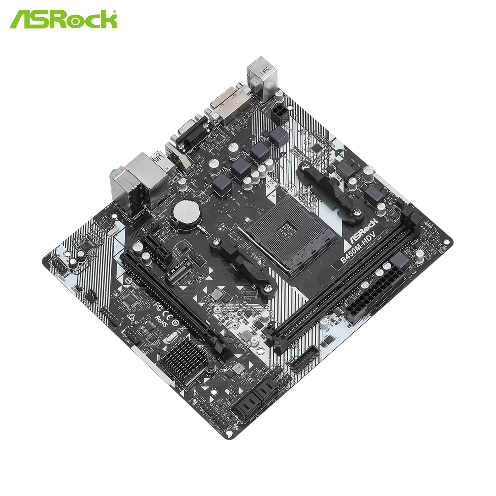 Купить Материнская плата ASRock B450M-HDV R4.0 - фото 3