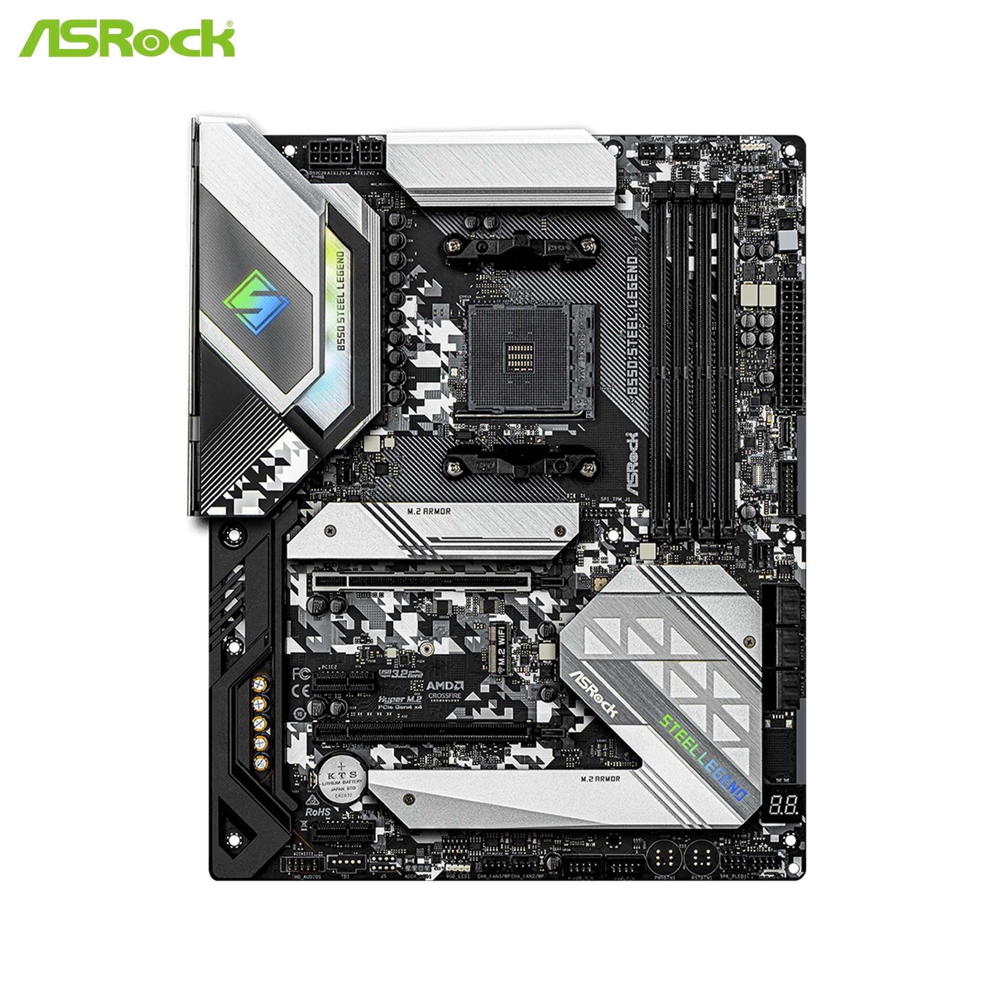Купити Материнська плата ASRock B550 Steel Legend - фото 2