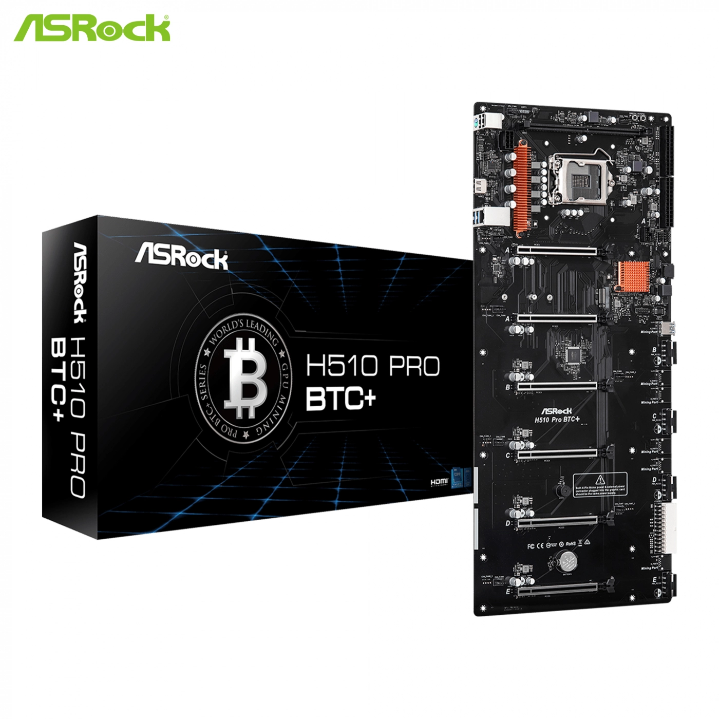 Купить Материнская плата ASRock H510 Pro BTC+ - фото 7
