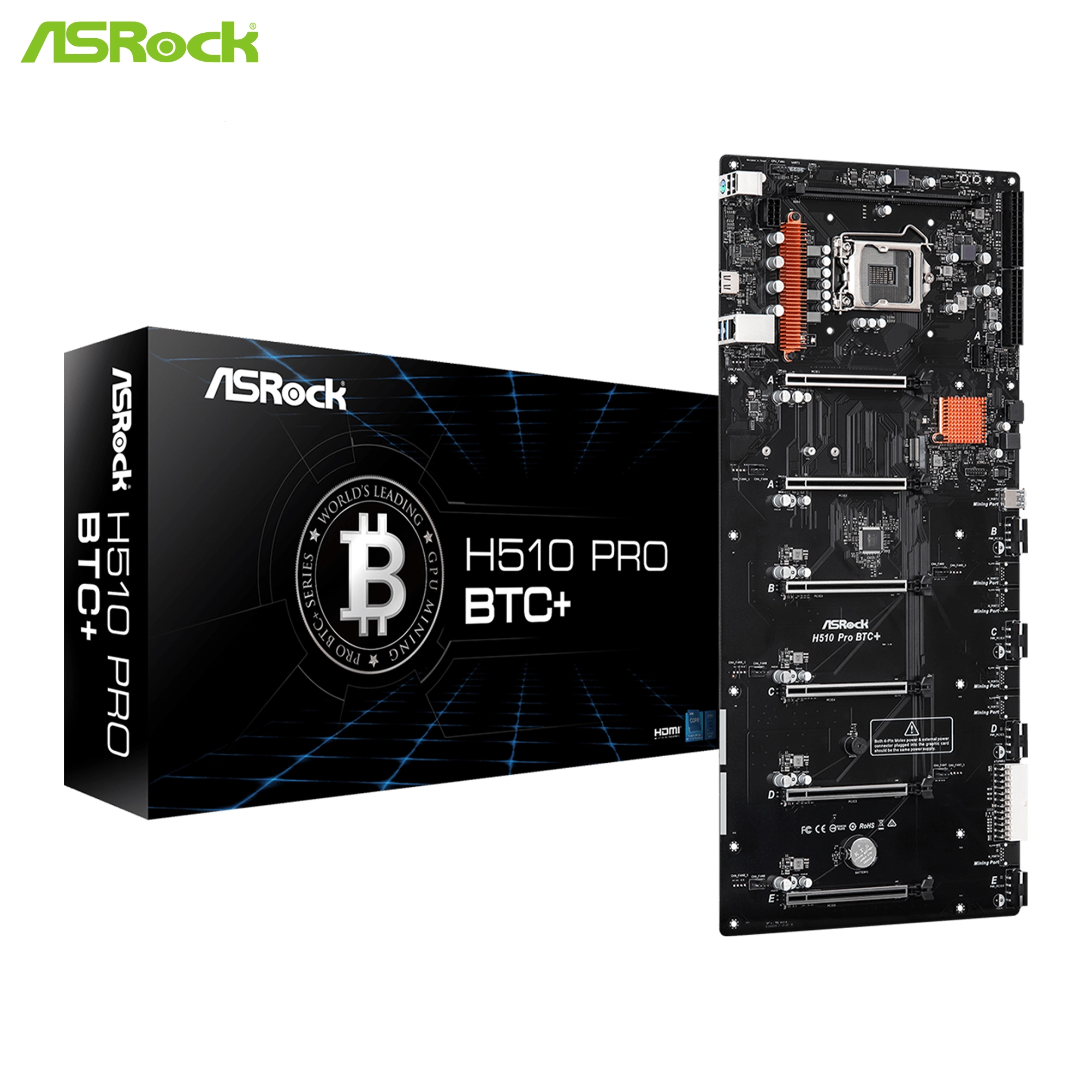 Купить Материнская плата ASRock H510 Pro BTC+ - фото 7
