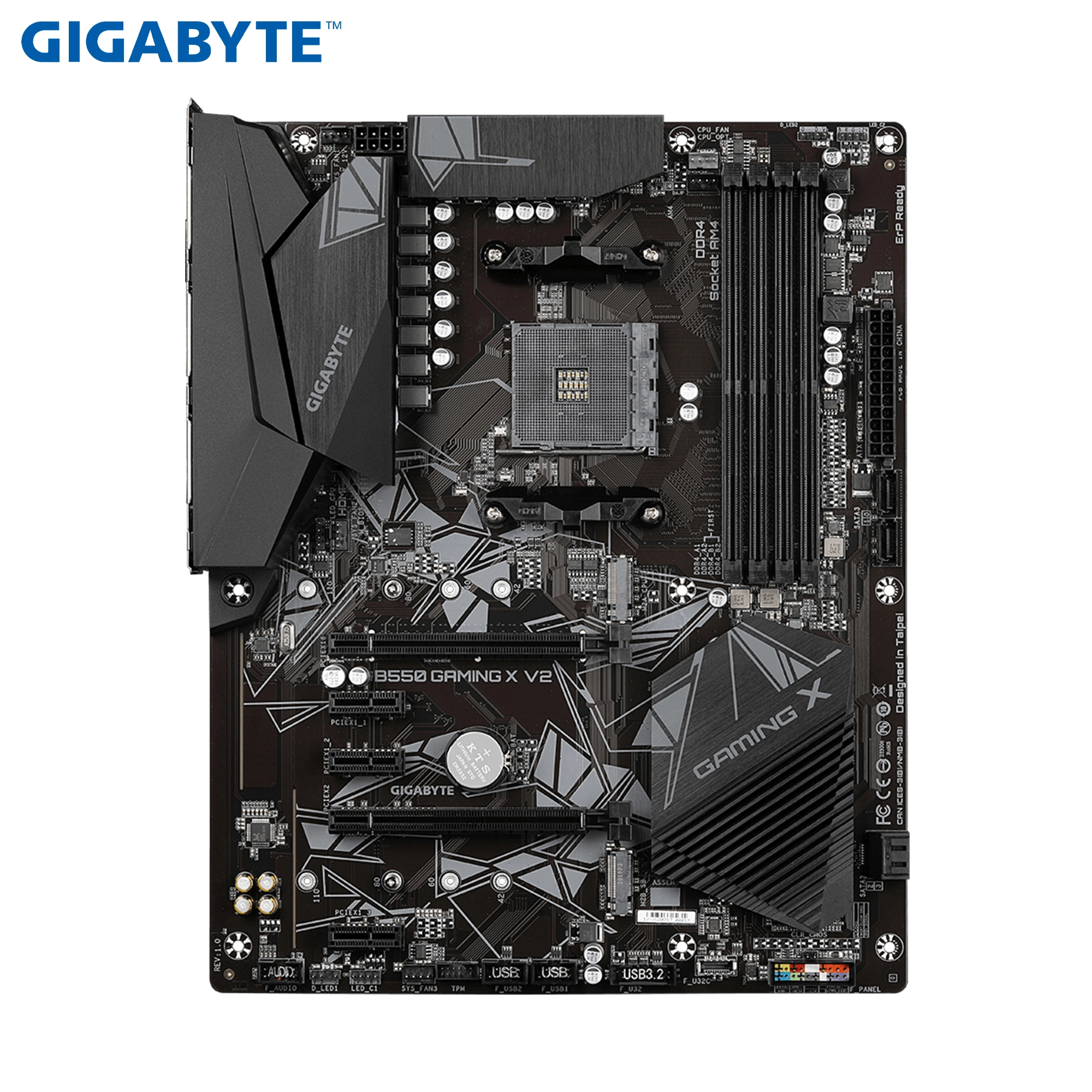 Купить Материнская плата GIGABYTE B550 Gaming X V2 - фото 2