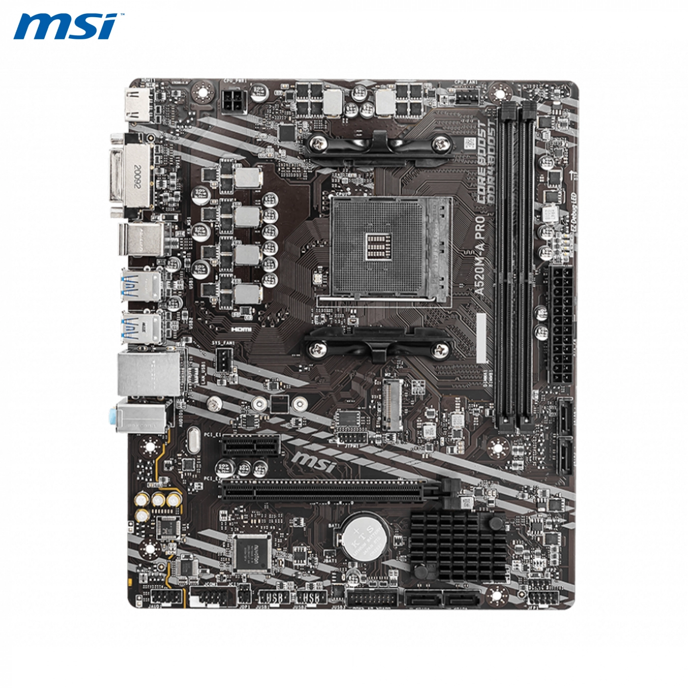 Купить Материнская плата MSI A520M-A Pro - фото 2