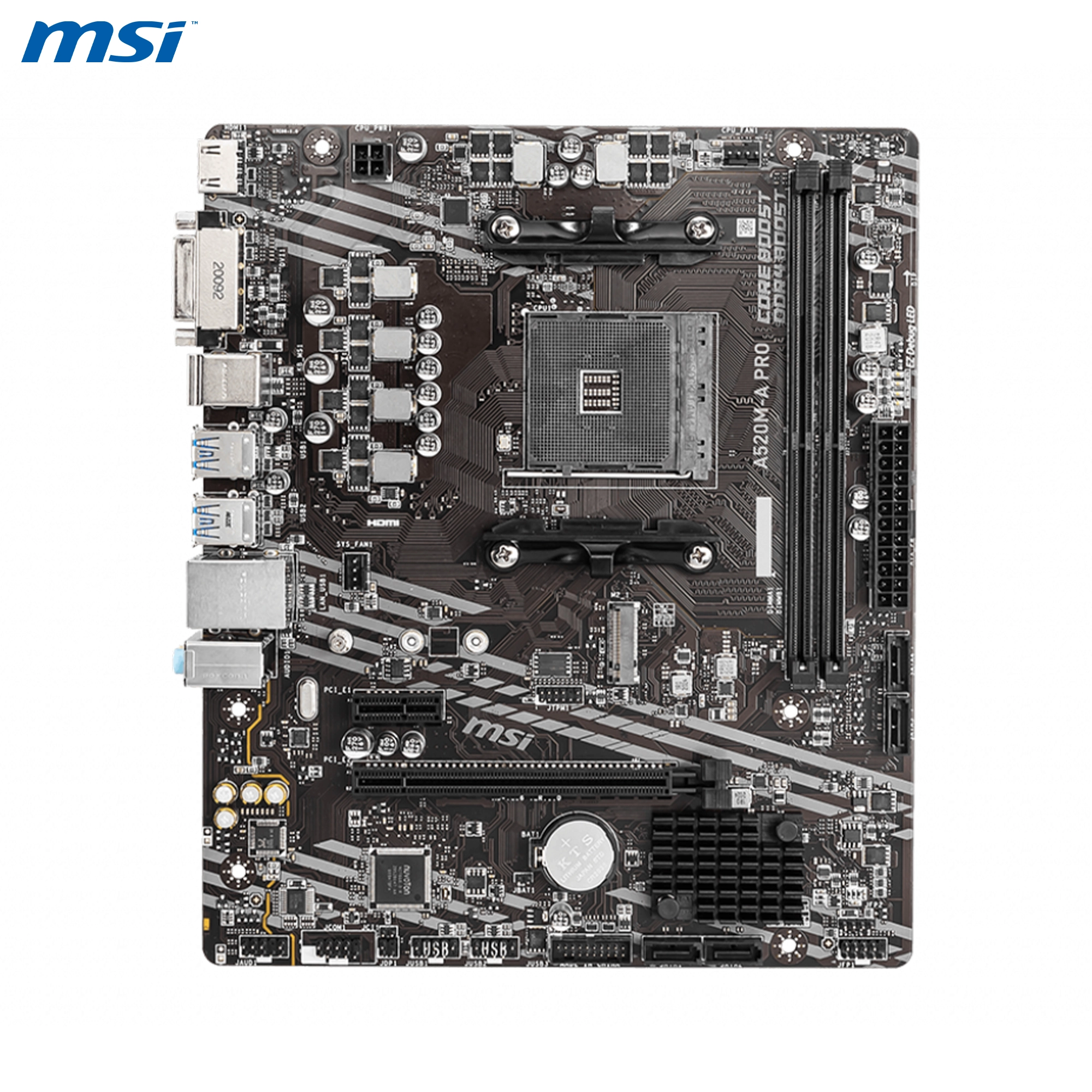 Купить Материнская плата MSI A520M-A Pro - фото 2