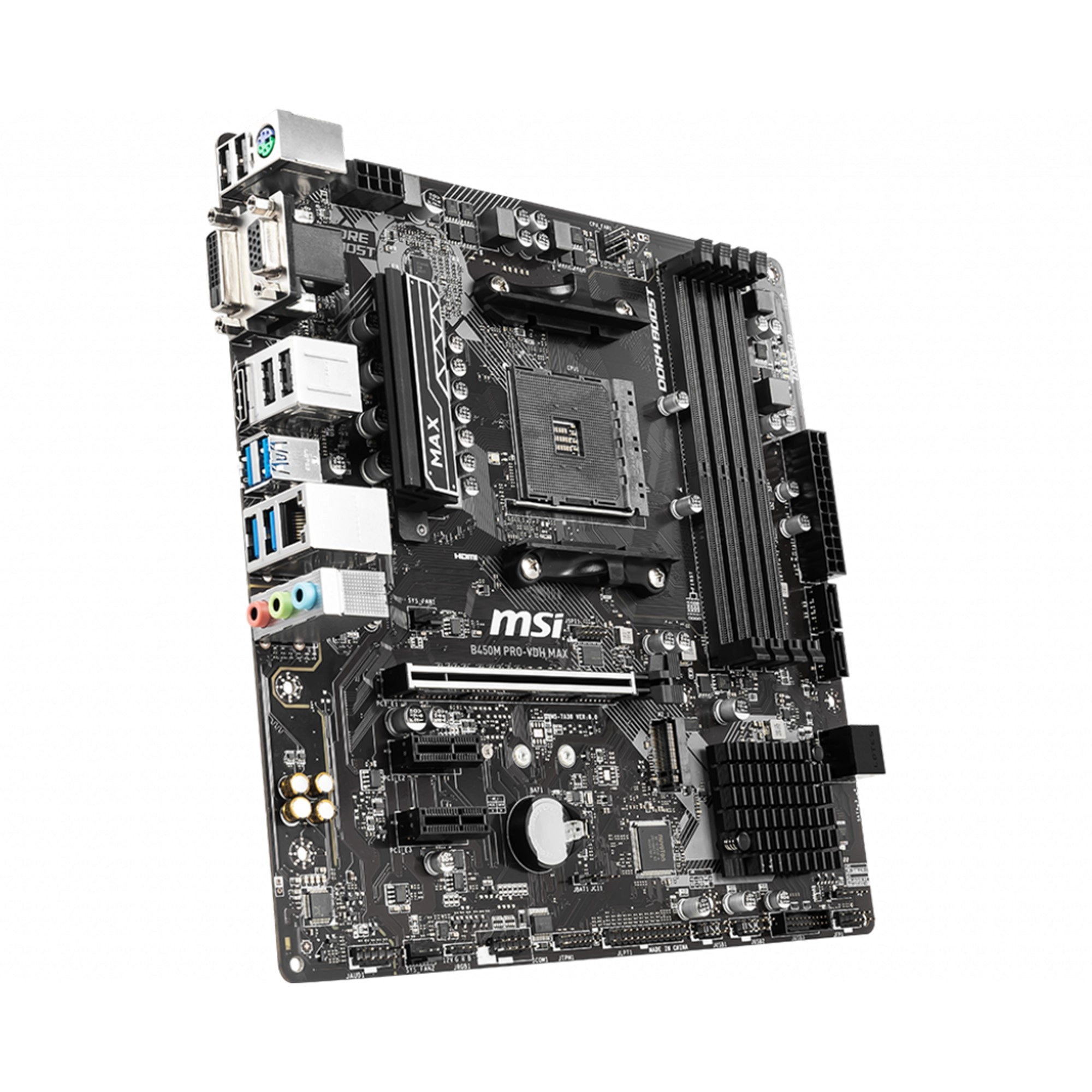 Купити Материнська плата MSI B450M Pro-VDH Max - фото 1