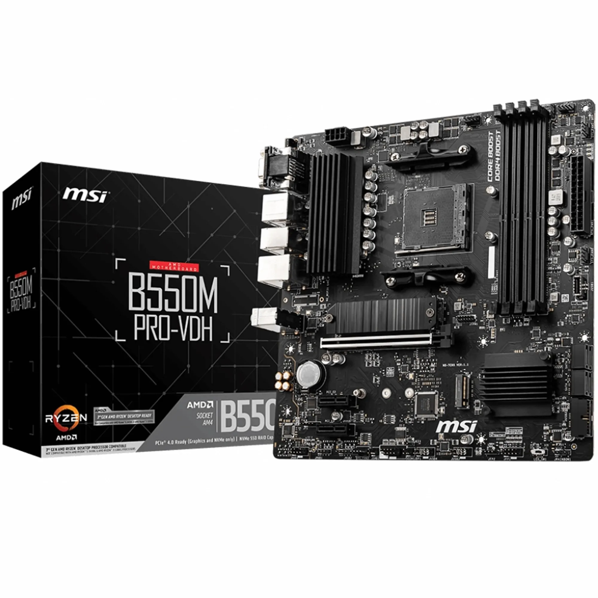 Купить Материнская плата MSI B550M Pro-VDH - фото 1