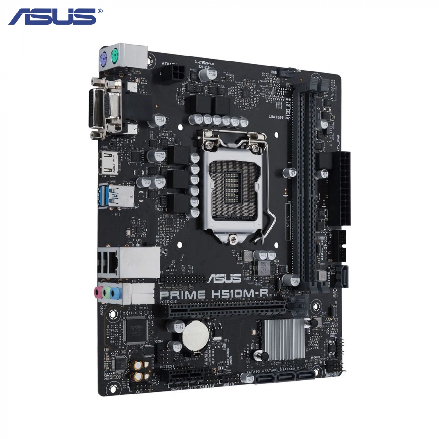 Купить Материнская плата ASUS PRIME H510M-R-SI - фото 3